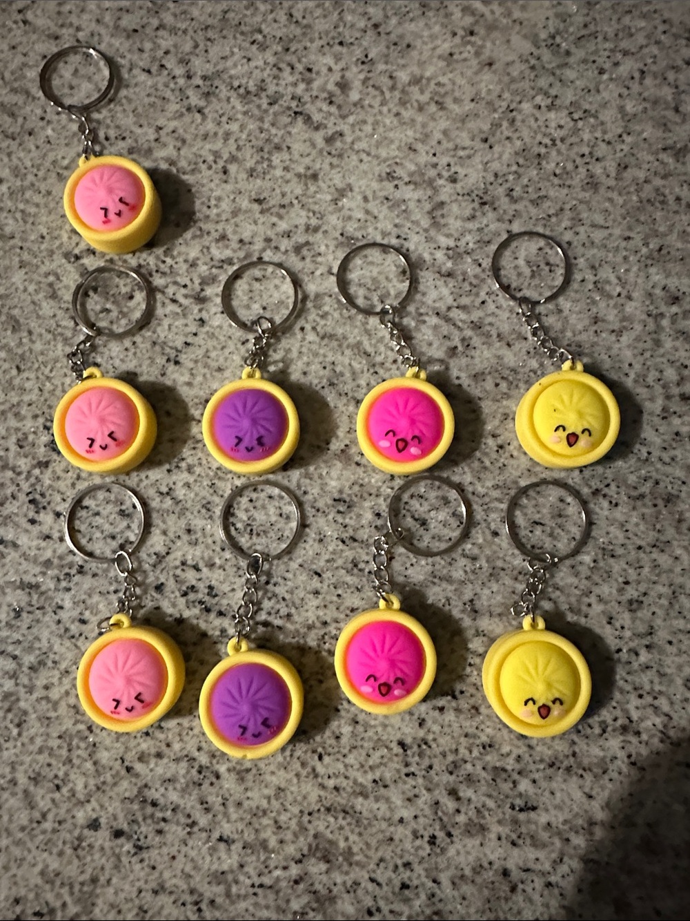 Dumpling Keychain Charm - Kids Accessories